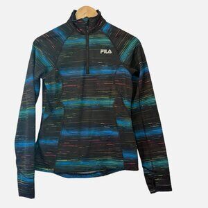 Fila Sport Women's XS Quarter Zip Long Sleeve Athletic Running Sport Pullover